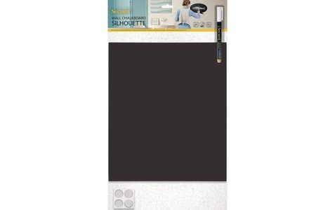 undefined, WALLSTICKER, Securit Kreidetafel, SQUARE, schwarz, 34.7cm x 29.8cm x 0.3cm, FB-SQUARE