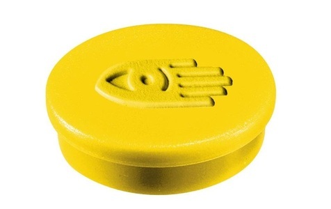 Legamaster, Legamaster Haftmagnet Gelb, 10, Legamaster Haftmagnet Gelb, 10 Stück