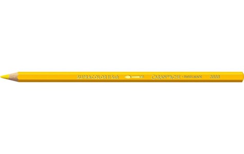 Caran d'ache, CARAN D'ACHE Farbstifte Supracolor 3,8mm 3888.010 gelb