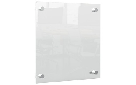 Nobo, Nobo Mini-Whiteboard 1915619 Acryl Wandmontierbar Rahmenlos 300 x 300 mm Transparent, Nobo Acryl-Notiztafel Zur Wandmontage 30 cm x 30 cm, Transparent