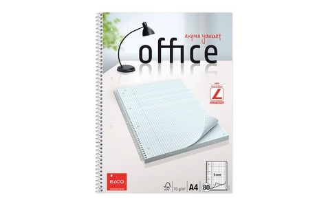 Elco switzerland, ELCO Collegeblock Office, DIN A4, 5 mm kariert, ELCO Collegeblock Office, DIN A4, 5 mm kariert