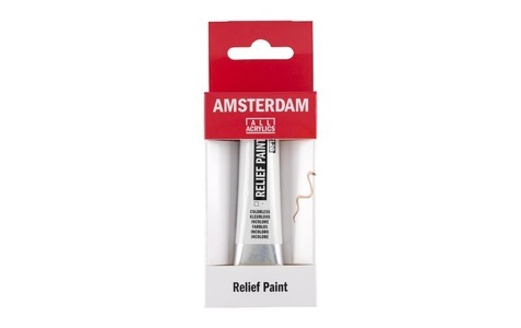 Amsterdam, Amsterdam Acrylfarbe Reliefpaint 120, 20 ml, Transparent, Amsterdam Acrylfarbe Reliefpaint 120, 20 ml, Transparent