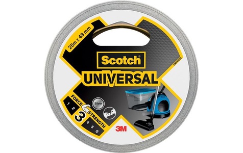 Scotch, Scotch Duct Tape Universal Silber 48 mm x 25 m, Scotch Klebeband Universal Silber 48 mm x 25 m
