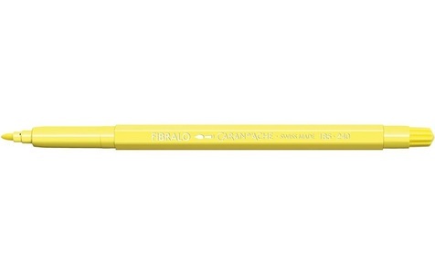 Caran d'ache, CARAN D'ACHE Fasermalstift Fibralo 185.240 zitronengelb