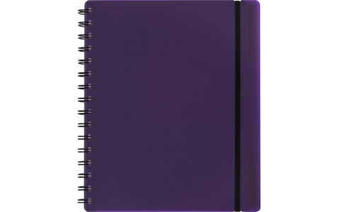 Kolma, Notebook Easy, A5, KolmaFlex, 100 Blatt, 5 mm, kariert, violett, Notebook Easy, A5, KolmaFlex, 100 Blatt, 5 mm, kariert, violett