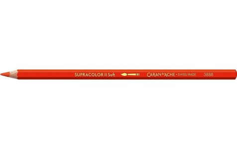 Caran d'ache, CARAN D'ACHE Farbstifte Supracolor 3,8mm 3888.060 zinnoberrot