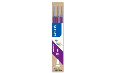 Pilot, PILOT Roller FriXion Mine 0,5mm BLSFRP5VS violett 3 St&uuml;ck