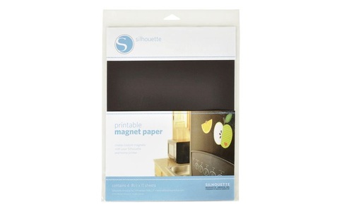 Silhouette, Silhouette Magnetpapier 4 Stück bedruckbar Inkjet, 