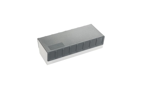 edding, Tafelwischer Edding e-BMA 2, mit Magnetstreifen, nachbestückbar, L 165 x B 75 x H 47 mm, weiß-anthrazit, edding Tafelwischer BMA2