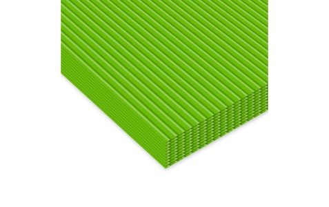 Ursus, URSUS Wellkarton 50x70cm 9202251 260g, hellgrün, URSUS Wellkarton 50x70cm 9202251 260g, hellgrün