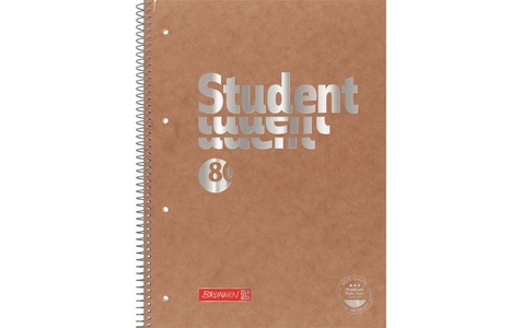 Brunnen, Brunnen Collegeblock Premium Fact A4, Brunnen Collegeblock A4 kar 28 80Bl Pressspan