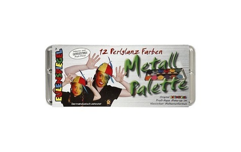 undefined, Creativ Company 76139 Gesichts- & Körperfarbe, Eulenspiegel: 12 Farben, Perlglanz