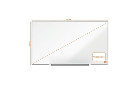 Nobo, Whiteboard nobo Widescreen, Stahl Nano Clean, 410 x 720 mm, Whiteboard nobo Widescreen, Stahl Nano Clean, 410 x 720 mm