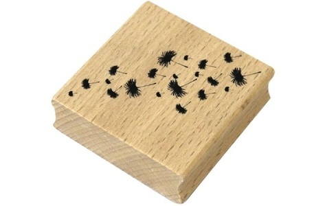 Artoz, Artoz Motivstempel Pusteblume Hellbraun, 