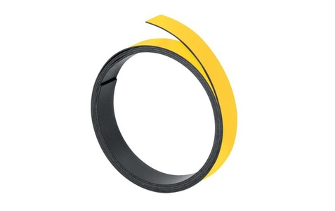 Franken, Franken M802-04 Magnetband (L x B) 1 m x 10 mm Gelb, FRANKEN Magnetband M802 04 1x100cmgelb