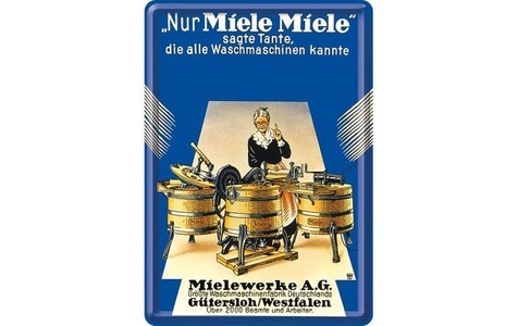 Nostalgic Art, Nostalgic Art Postkarte Miele 14 x 10 cm, 