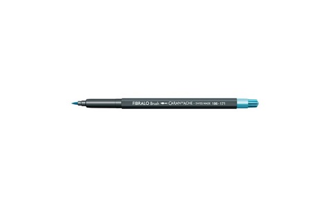 Caran d'ache, CARAN D'ACHE Classic Fibralo Brush 186.171 tuerkisblau