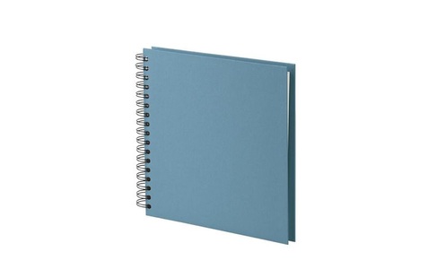 undefined, Rössler Soho Fotoalbum Blau, RÖSSLER Fotoalbum 23x23cm 1329452156 denim/off white