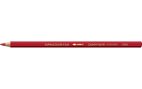 Caran d'ache, CARAN D'ACHE Farbstifte Supracolor 3,8mm 3888.080 karmin