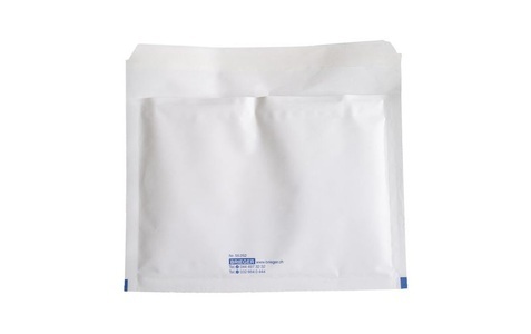 Brieger, Brieger Luftpolstertasche 22 x 16 cm, Weiss, Brieger Luftpolstertasche 22 x 16 cm, Weiss