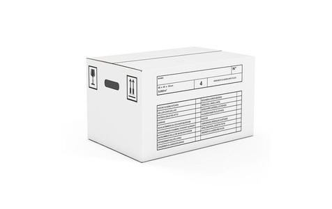 Antalis, Antalis Umzugsbox Weine 38 x 28.5 cm 10 Stück, Weiss Kartonschachteln, Antalis Umzugsbox 60 x 40 35 cm 10 Stück, Weiss Kartonschachteln