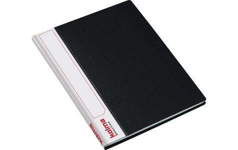 Kolma, Kolma Sichtbuch Selection, A5, schwarz, 20 Tasche, recycling, 03.732.06, KOLMA Sichtbuch Selection A5 03.732.06 schwarz, 20 Tasche, recycling