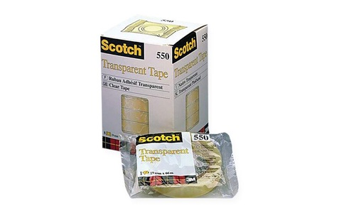 undefined, Klebeband transp. Scotch,19 mm x 66 m, Scotch Transparent Tape 550, 19mm x 66m, 5501966K