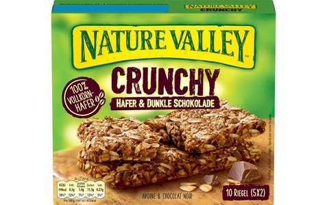 Nature Valley, Crunchy Hafer & Dunkle Schokolade (5x42g), Nature Valley Crunchy Knuspriger Müsliriegel