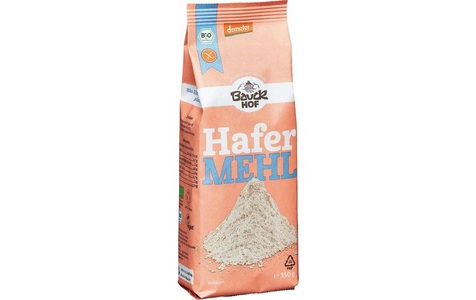 Bauckhof, Bauckhof Hafermehl Vollkorn Demeter glutenfrei (350g), Bauckhof Hafermehl Vollkorn Demeter glutenfrei (350g)