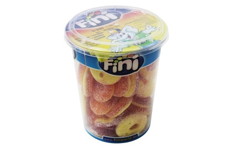 Fini Cup, Fini Cup Fini Cup Bonbons & Gummib?ren, Fini Peach Rings Cup 200g