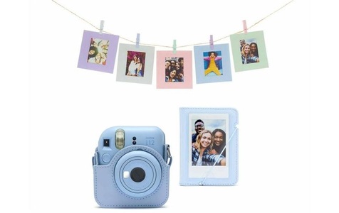 Fujifilm, Fujifilm Instax Mini 12 Accessory Kit Blue Kameratasche, FUJIFILM Instax Mini 12 - Zubehör-Kit (Blau)