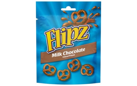 Flipz, Flipz Pretzels Milk Chocolate, 90g, McVitie's Flipz Milk Chocolate 90g