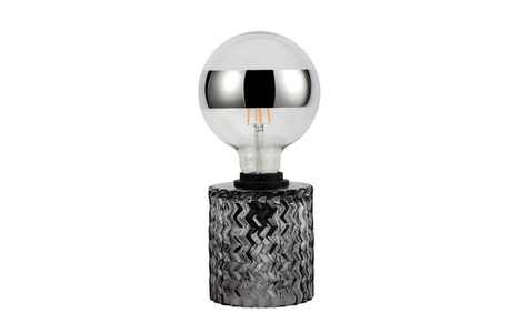 Pauleen, Pauleen Crystal Smoke Tischleuchte mit Glassockel, Pauleen LED Tischleuchte »Tischleuchte Crystal Smoke«