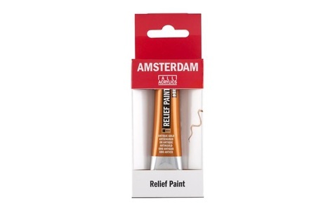 Amsterdam, Amsterdam Acrylfarbe Reliefpaint 814, 20 ml, Rosegold, Amsterdam Acrylfarbe Reliefpaint 814, 20 ml, Rosegold