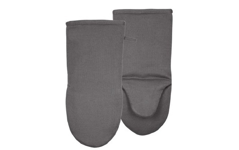 Södahl, Södahl - Topfhandschuh SOFT KITCHEN - Baumwolle - grau - 16/35 cm, Södahl Küchenhandschuh Soft Grau
