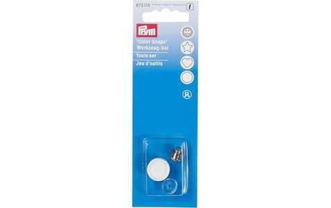 Prym, Prym Druckknöpfe Color Snaps, rund Werkzeug-Set, Prym Werkzeugset Druckknöpfe Color Snaps Rund