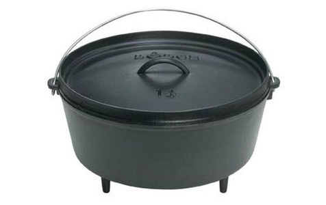 Lodge, Dutch Oven L12DO3, Topf, RUMO BARBEQUE Grilltopf Dutch Oven, 9 L