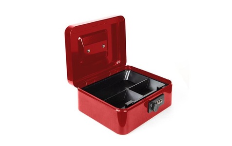 undefined, Geldkassette MONEY 5020 C Rot, Burg-Wächter Geldkassette Money 5020 C Rot | 20 × 16 cm