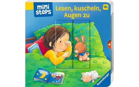 Ravensburger, Ravensburger Bilderbuch ministeps: Lesen, kuscheln, Augen zu, ministeps: Lesen kuscheln Augen zu