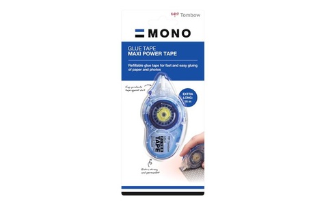undefined, Tombow PN-IP correction tape Blue,Transparent,White 16 m 1 pc(s), Tombow Kleberoller Maxi Power Tape, PN-IP