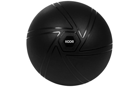 Koor, KOOR Gymnastikball »Gymnastikball 55 cm, Schwarz«, KOOR Gymnastikball »Gymnastikball 55 cm, Schwarz«