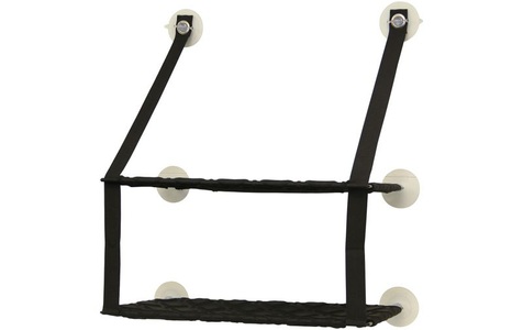 swisspet, SwissPet Katzen-Hängematte TWO 59x33,5x3,5cm schwarz