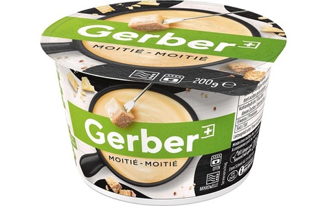 Gerber, Gerber Moitié-Moitié 200g, Gerber Moitié-Moitié Fertig - Fondue