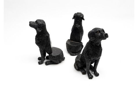 undefined, Blumenständer »Potty Feet Sitzender Labrador«, Jardinopia Pflanzentopffüsse Potty Feet Sitzender Labrador, 3er Set