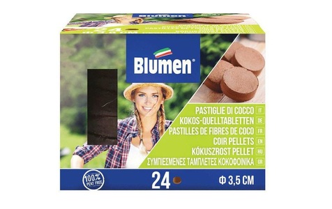 Samen Mauser, Samen Mauser Quelltabletten Ø 35 mm ohne Netz, 24 Stück Kokos-Quelltabletten, Samen Mauser Quelltabletten Ø 35 mm ohne Netz, 24 Stück Kokos-Quelltabletten