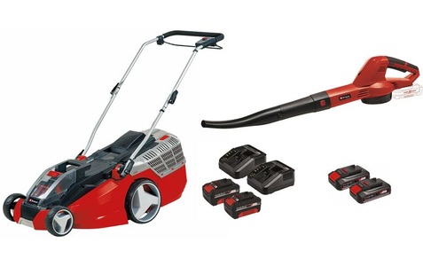 Einhell, Einhell Akkurasenmäher »GE-CM 43 Li M Kit«, Einhell Akkurasenmäher »GE-CM 43 Li M Kit«