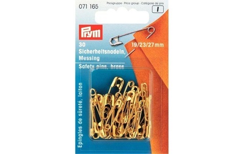 Prym, Prym Sicherheitsnadeln Messing, gold