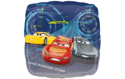 undefined, Folienballon Cars 43cm, Amscan Folienballon Cars 43 x 43 cm
