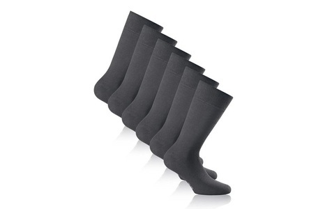 Rohner Socks, Rohner Socks Socken Cotton II Anthrazit 3er-Pack