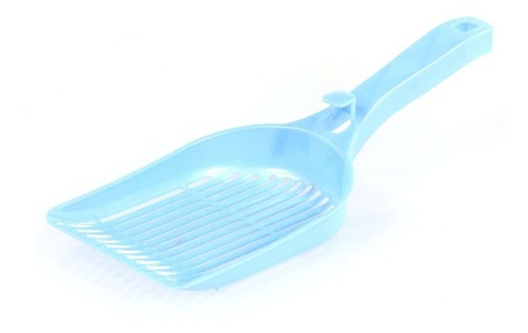 swisspet, swisspet Katzenstreuschaufel Scoopy L, Swisspet Katzenstreuschaufel Scoopy L, hellblau, 11x30cm (1 Stk)